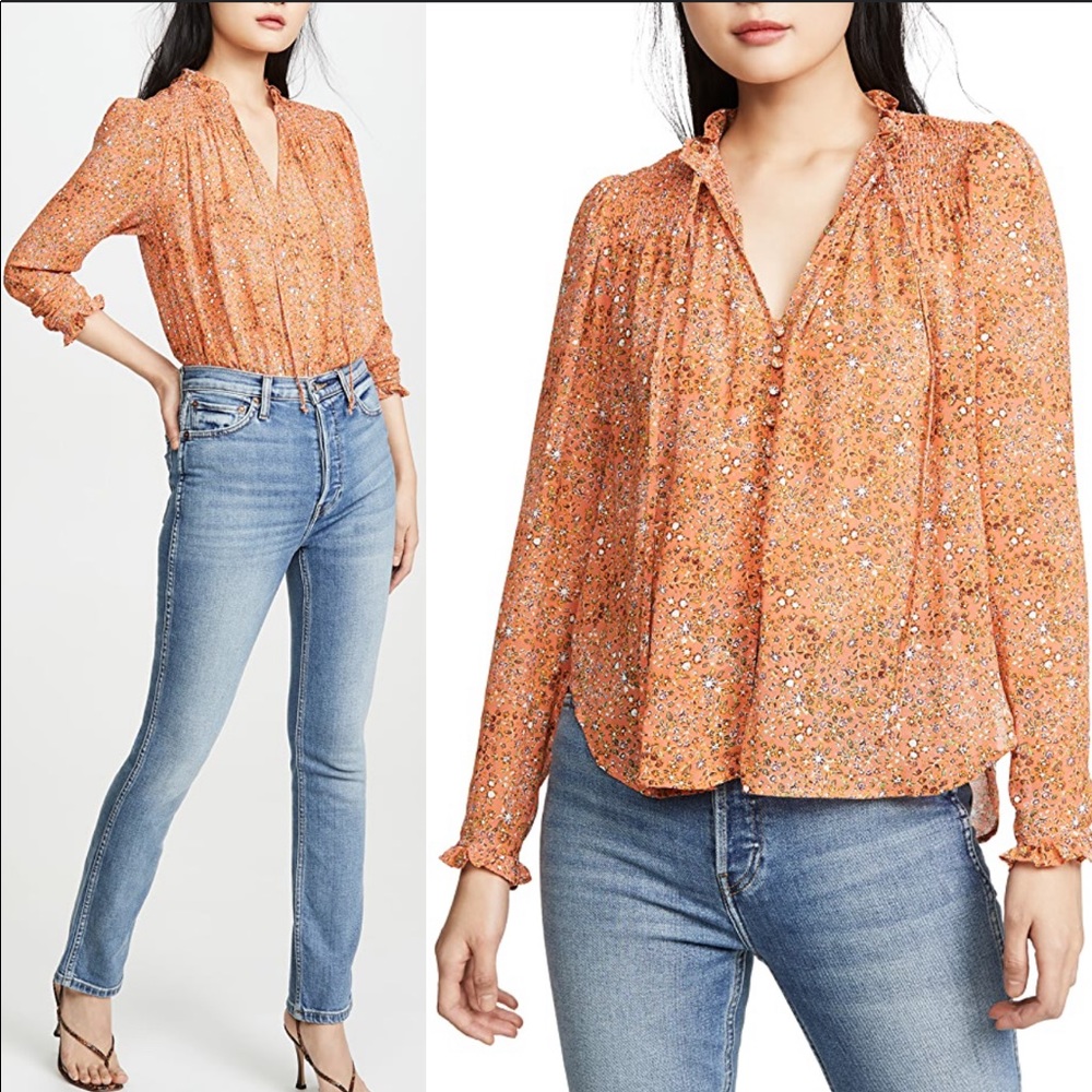 Free People Lela Blouse